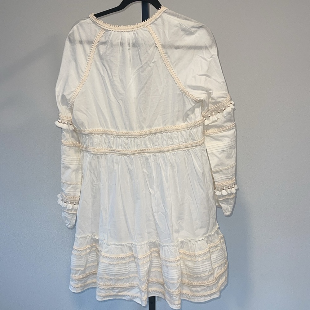 Veronica Beard Payton embroidered cotton dress - Picture 5 of 5